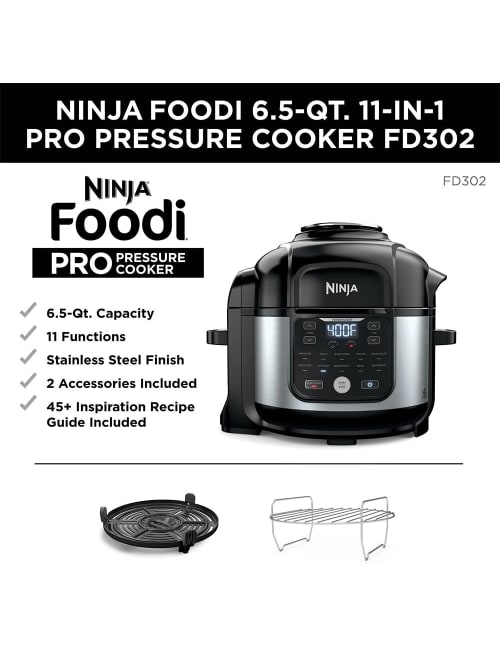 Ninja Foodi Pro Cookerair Fryer Black Office Depot