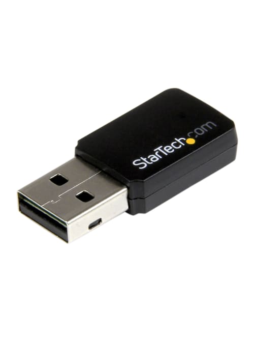 Startech Com Usb 2 0 Ac600 Mini Dual Band Wireless Ac Network Adapter 1t1r 802 11ac Wifi Adapter Add Dual Band Wireless Ac Connectivity To A Desktop Or Laptop Computer Through Usb 2 0 Usb 2 0