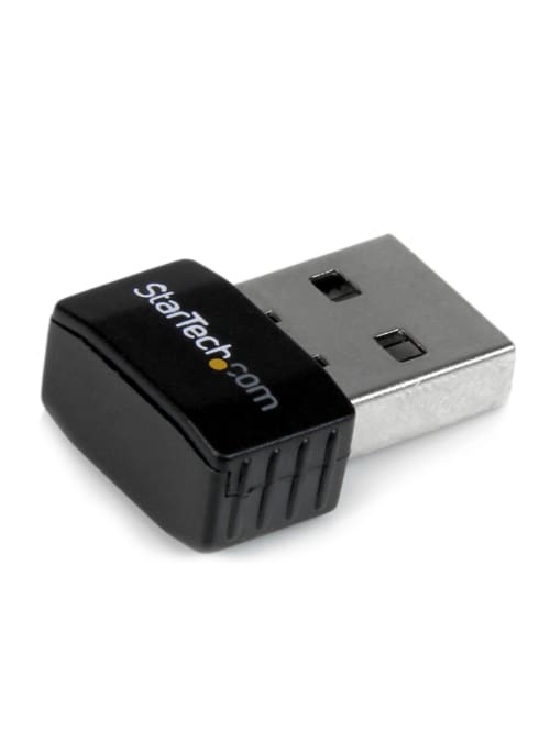 Startech Com Usb 2 0 300 Mbps Mini Wireless N Network Adapter 802 11n 2t2r Wifi Adapter Add High Speed Wireless N Connectivity To A Desktop Or Laptop System Through Usb 2 0 Usb 2 0 300