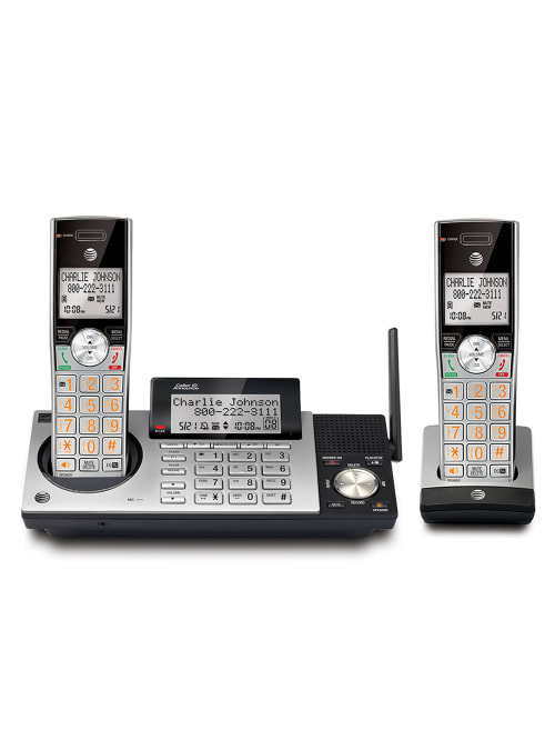 Atandt Cl83215 2 Handset Dect 6 0 Cordless Phone With Digital