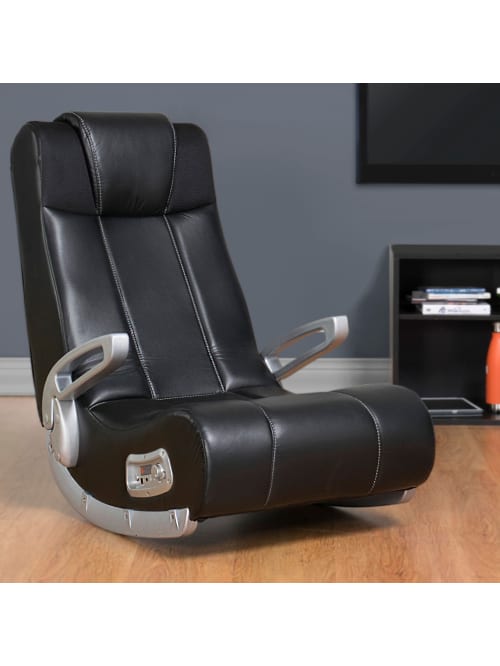 Ace X Rocker Ii Rocking Gaming Chair Black Office Depot