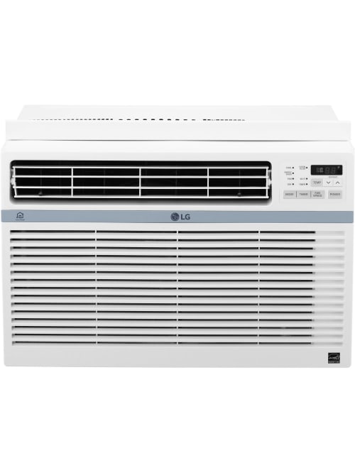Lg Window Mounted Air Conditioner 10000 Btu 15 H X 23 58 W X 22 316 D White Office Depot