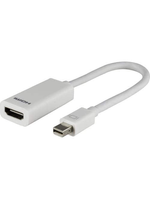 Ativa Mini Displayport To Hdmi Adapter Male To Female Unidirectional White 27519 Office Depot