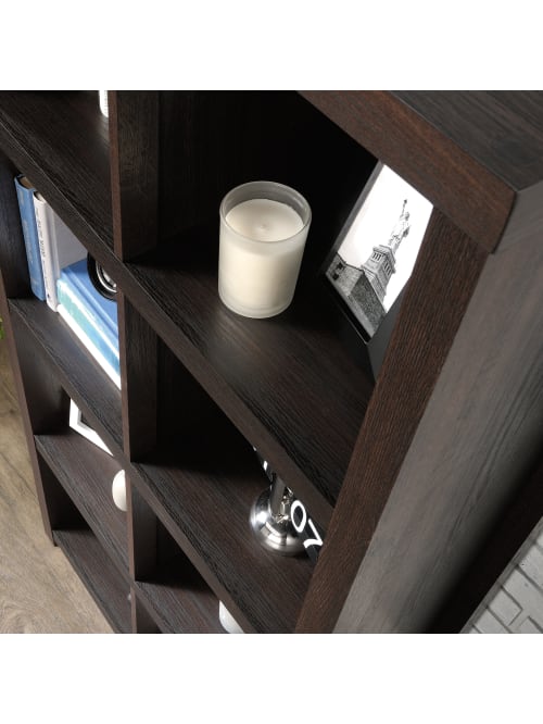 Sauder Homeplus 8 Cube Bookcase Dakota Oak Office Depot