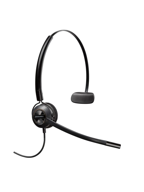 Corded Headset Convertible Black Office Depot