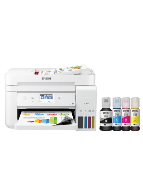 Epson Workforce Et 4760 Ecotank Printer Office Depot
