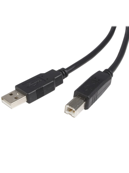 Startech Com High Speed Certified Usb 2 0 Usb Cable 4 Pin Usb Type A M 4 Pin Usb Type B M 3ft Usb Hi Speed Usb Type A Male Usb
