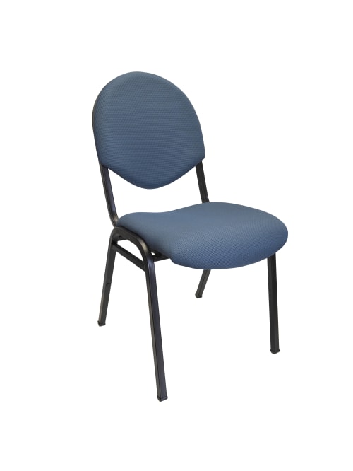 Office Stor Plus Stacking Banquet Chair Blue Office Depot