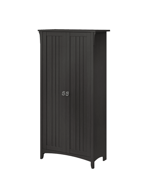 Bush Furniture Salinas 63 H Kitchen Pantry Cabinet With Doors