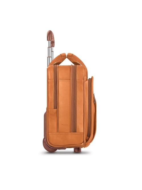 solo walker leather rolling case