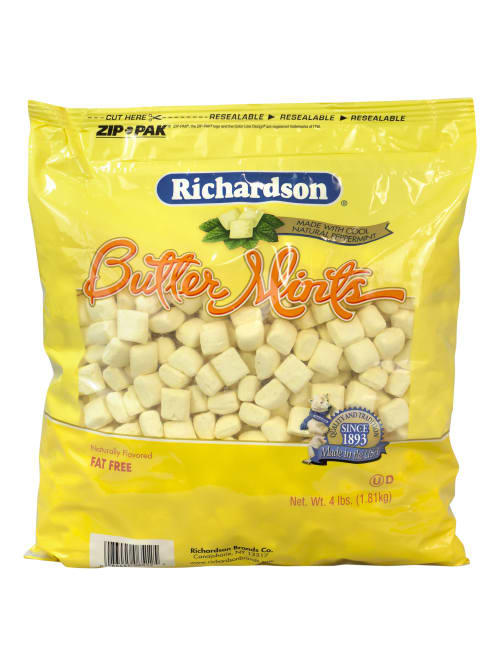 Richardson Butter Mints 64 Oz Bag Office Depot