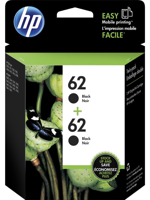 hp 62 black ink cartridge near me