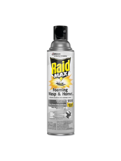 Raid Max Foaming Wasp And Hornet Killer 13 Oz Spray Office Depot