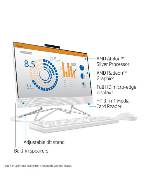 Hp 22 Dd0016 9ed48aaaba 21 5 Aio Pc Office Depot