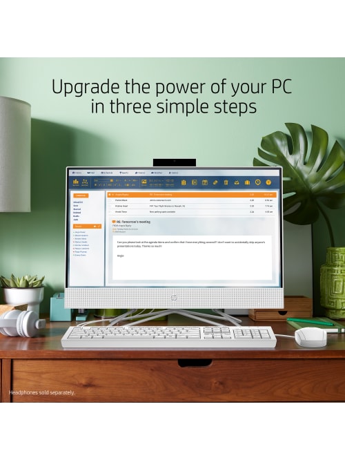 Hp 22 Dd0016 All In One Desktop Pc 21 5 Screen Amd Athlon Silver 4gb Memory 1tb Hard Drive Windows 10 Office Depot