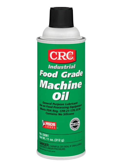 Crc Food Grade Machine Oil 16 Oz Aerosol Cans Pack Of 12 Cans Office Depot