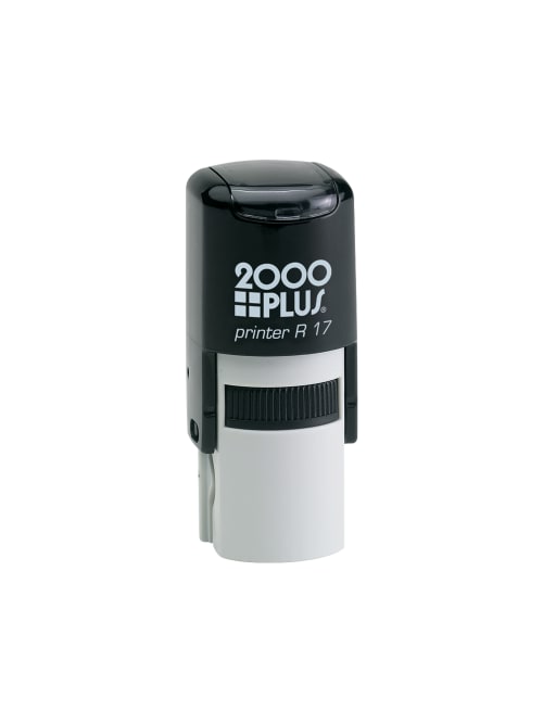 Custom 2000 Plus Self Inking Stamp R17 916 Diameter Impression Office Depot