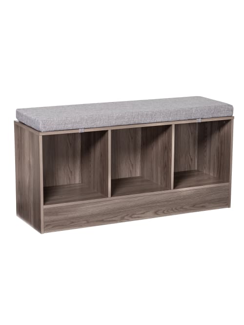 Honey Can Do Entryway Benchstorage Shelves Office Depot