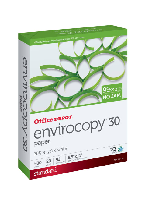 Office Depot Envirocopy 30 Paper 500 Sheets Office Depot