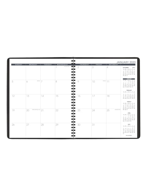 At A Glance Black 15 Month Planner 702600520 Office Depot