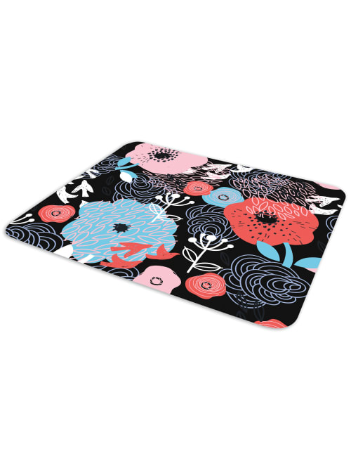 Office Depot Brand Fashion Chair Mat 35 X 40 Floral Office Depot