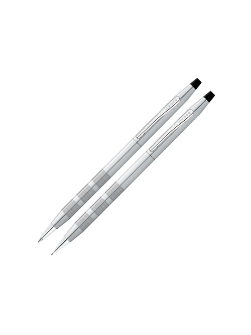 cross classic century pen and pencil set satin chrome item 572292