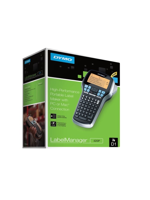 Dymo Labelmanager 420p High Performance Portable Handheld Label Maker With Pc Apple Mac Connection Item 573666