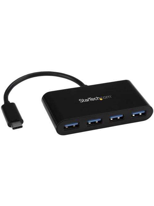Startech Com Usb C Hub 4 Port Usb C To Usb A 4x Bus Powered Usb Hub Usb Type C To Usb Hub Usb C To Usb Usb 3 1 Type C Usb Type