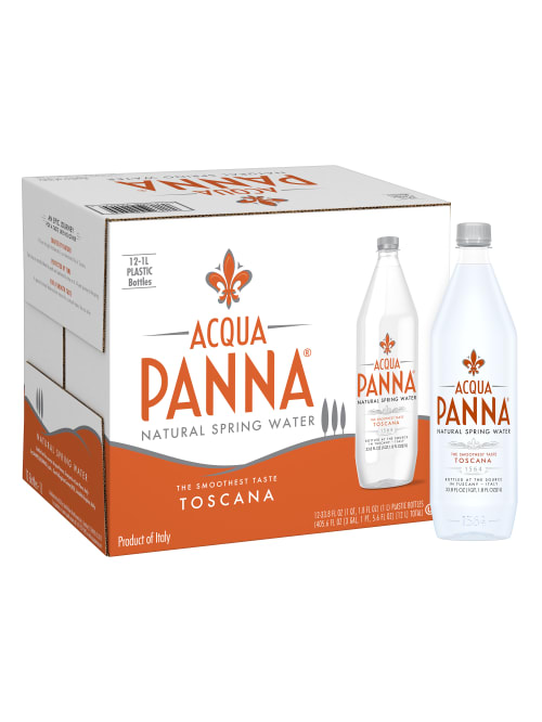 Acqua Panna Natural Spring Water 33 8 Oz 12pk Office Depot