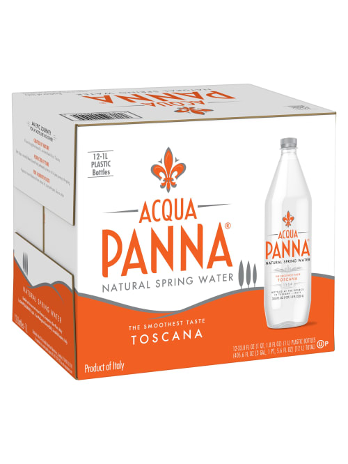 Acqua Panna Natural Spring Water 33 8 Oz 12pk Office Depot