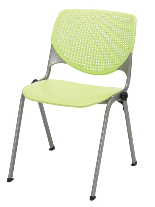 Kfi Studios Kool Stacking Chair Lime Green Office Depot