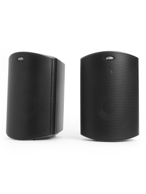 Polk Audio Atrium6 All Weather Outdoor Speakers Black Pair Atrium6bk Office Depot
