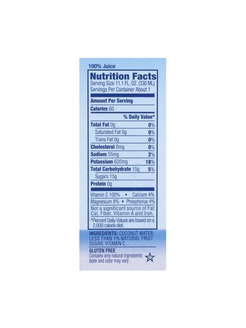 Vita Coco Coconut Water 11 1 Oz Pack Of 12 Bottles Office Depot
