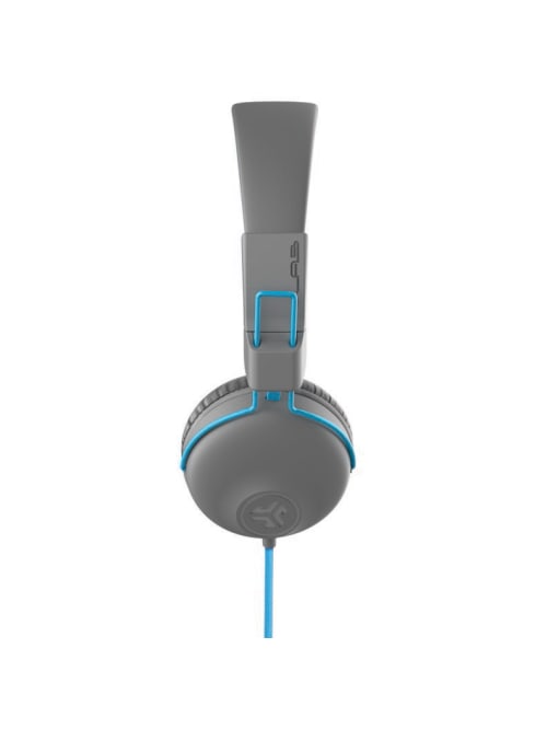 blue studio headphones
