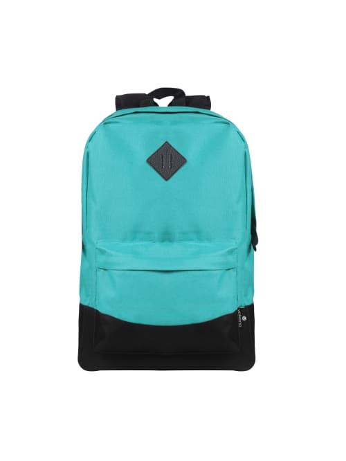 Volkano Daily Grind Backpack With 18 1 Laptop Pocket Teal Office Depot
