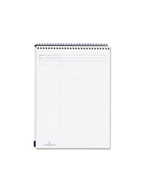 Mead Wirebound Actiontask Planner Action 8 12 X 11 Sheet Size White Paper Micro Perforated 1 Each Office Depot