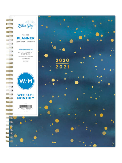 Blue Sky Polypropylene Planner 119297 Office Depot