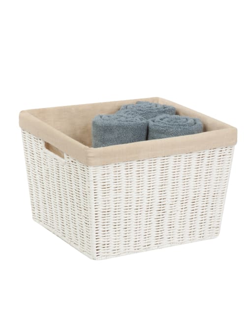 paper rope media basket