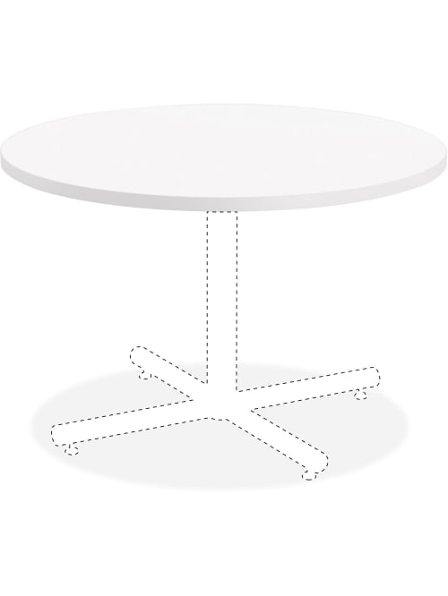 Laminate Round Tabletop 42 White, Round Table Top