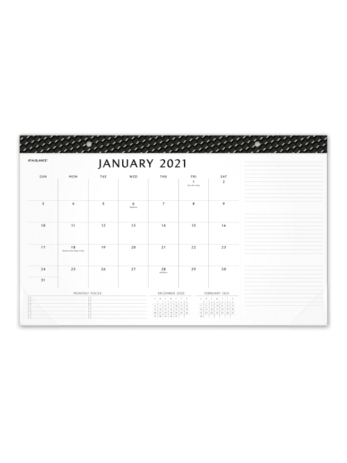 At A Glance Elevation Monthly Desk Calendar Office Depot