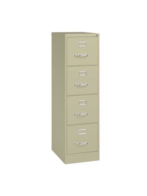 Realspace 22 D 4 Drawer Cabinet Putty Office Depot