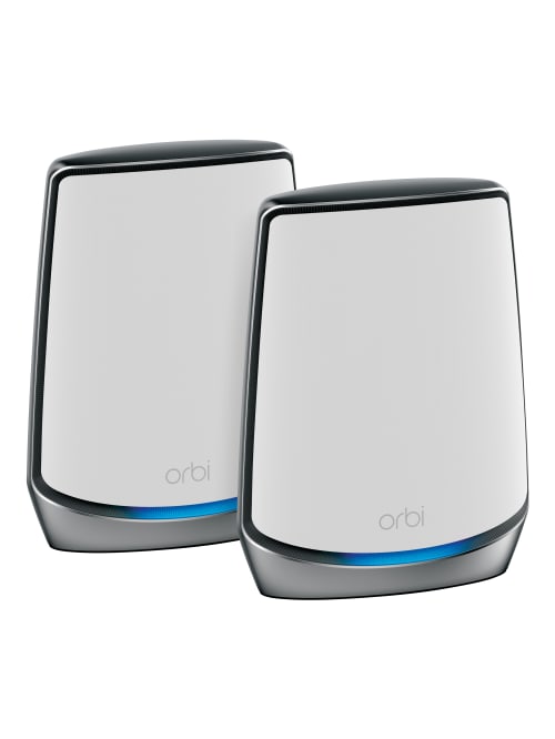 netgear orbi ax6000 tri band wireless ax router system rbk852 item 605411