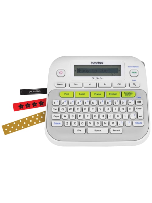 Label Maker Graphic Display 14 Fonts Gywe Office Depot