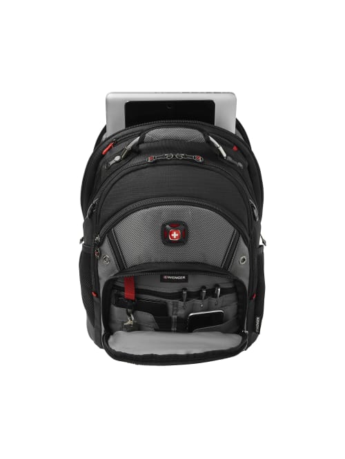 Wenger Synergy Laptop Backpack Blackgray Office Depot