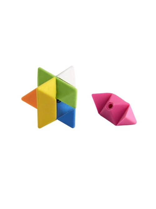 Office Depot Brand Puzzle Erasers Multicolor Pack Of 2 Erasers Office Depot