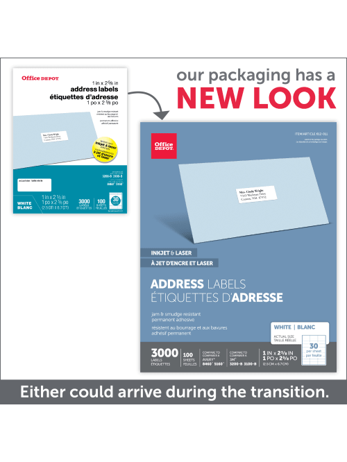 34 Office Depot Address Label Template Labels For You