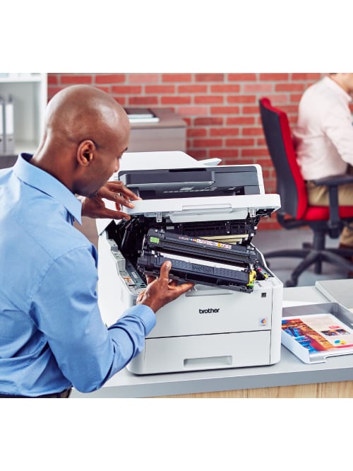 Brother All In One Printer Mfc L3770cdw Office Depot In windows, the brother printer or scanner driver windows are in a foreign language. brother mfc l3770cdw wireless laser all in one color printer item 6129456
