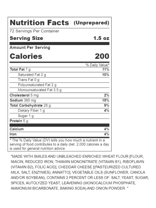 Pepperidge Farm Goldfish Baked Crackers Cheddar 1 5 Oz Carton Of 72 Office Depot