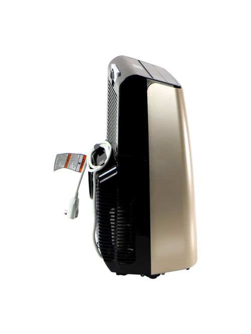 Amana Portable Air Conditioner With Remote Control 250 Sq Ft 28 34 H X 16 1516 W X 14 14 D Goldblack Office Depot