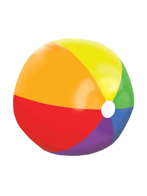 inflatable beach ball